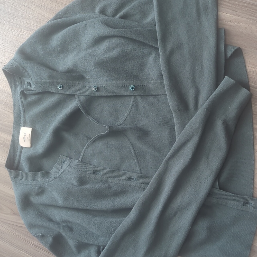 Aritzia Wilfred Sicily Sweater Set
